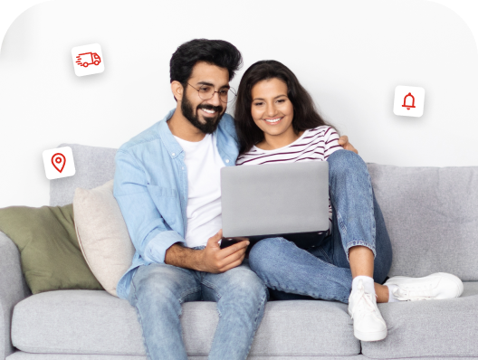 عميلان يتتبعان شحنة أرامكس